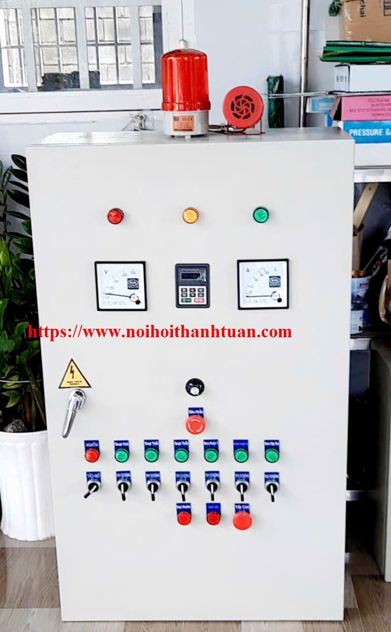 tủ điện  điều khiển nồi hơi